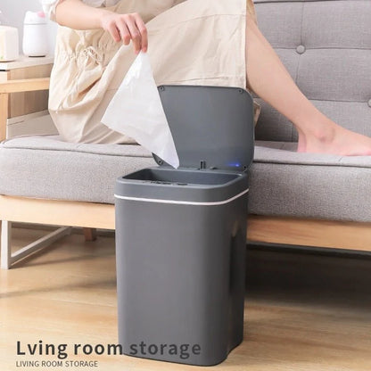 Self Changing Automatic Trash Bin - Electric Waste Bin for Home